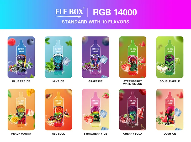 ELF BOX RGB14000 VapeXYZ