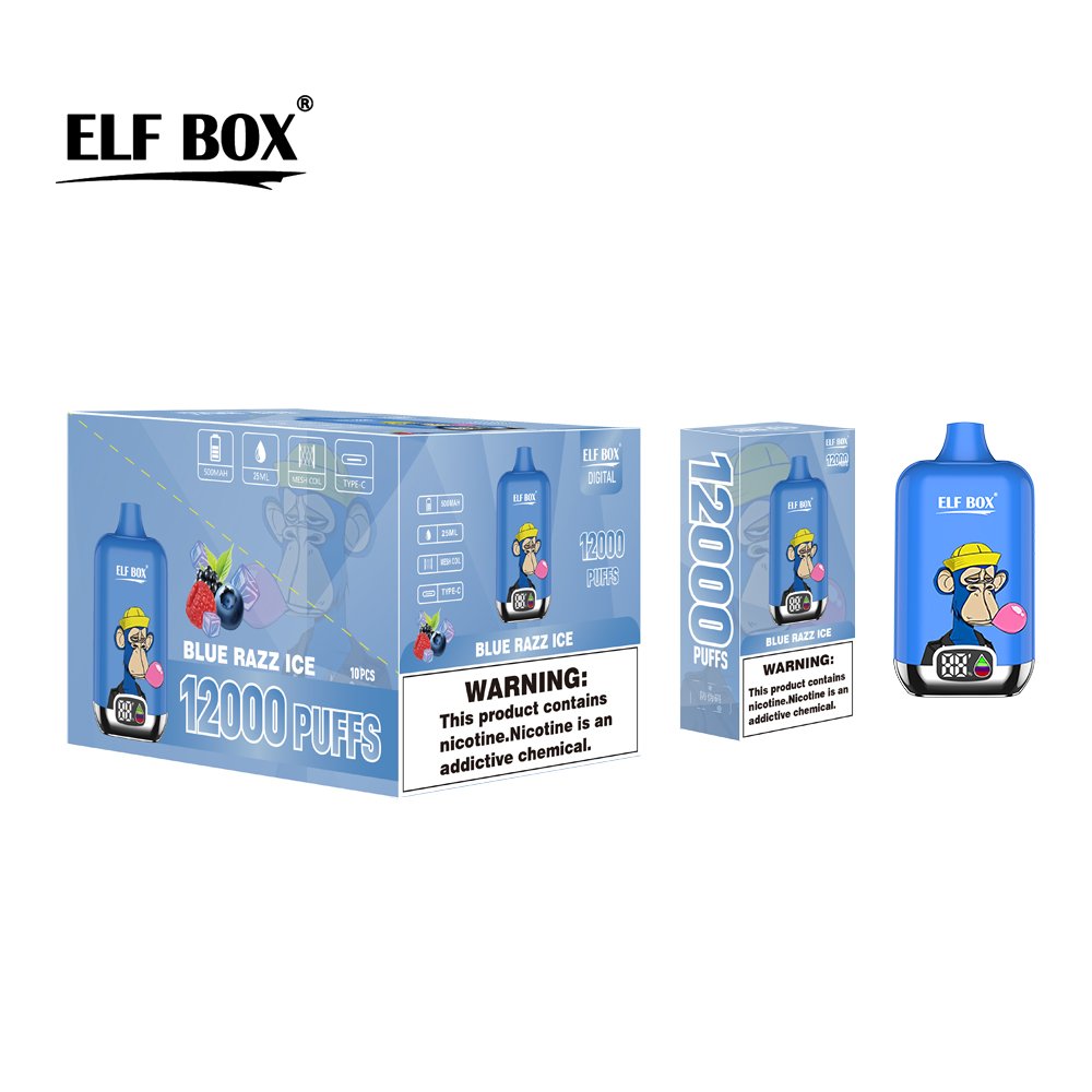 ELF box digital 12k puffs 1 1 VapeXYZ