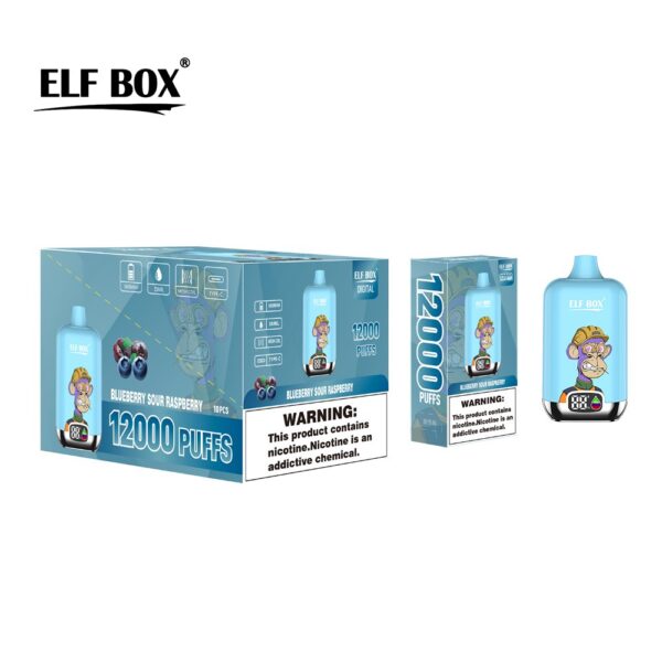 ELF box digital 12k puffs 2 1 VapeXYZ