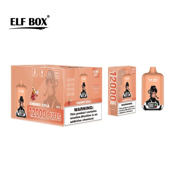 ELF box digital 12k puffs 3 1 VapeXYZ