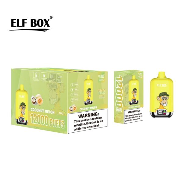 ELF box digital 12k puffs 4 1 VapeXYZ