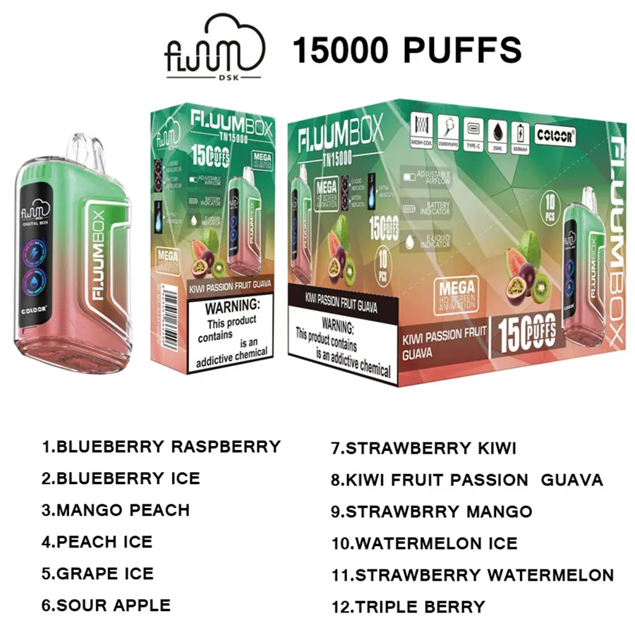 FLuuMbox 15000 baforadas 15 VapeXYZ