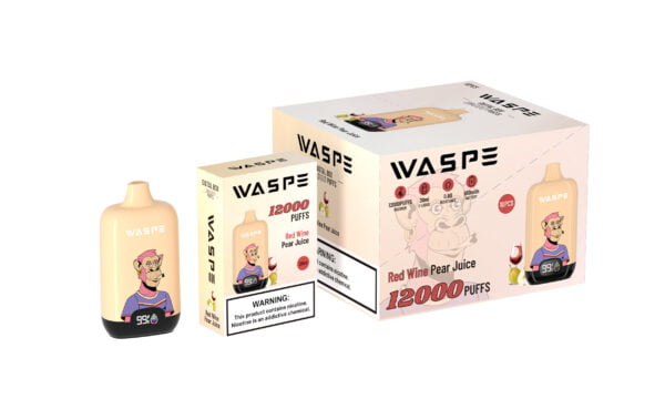 Waspe 12000 puffs digital box 12 VapeXYZ