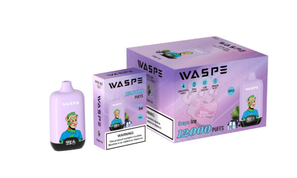 Waspe 12000 puffs digital box 16 VapeXYZ