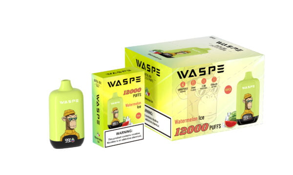 Waspe 12000 puffs digital box 18 VapeXYZ