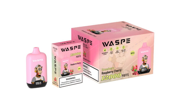 Waspe 12000 puffs digital box 5 VapeXYZ