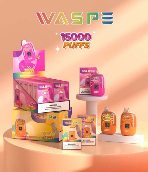 WASPE 15000 PUFFS Digital VapeXYZ