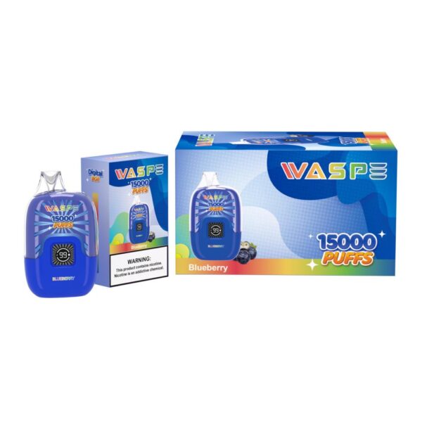 WASPE 15000 PUFFS Digital Box blueberry VapeXYZ