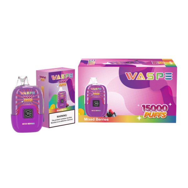 WASPE 15000 PUFFS Digital Box mixed berries VapeXYZ