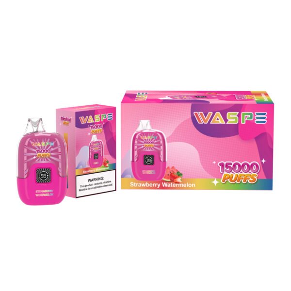 WASPE 15000 PUFFS Digital Box strawberry watermelon VapeXYZ