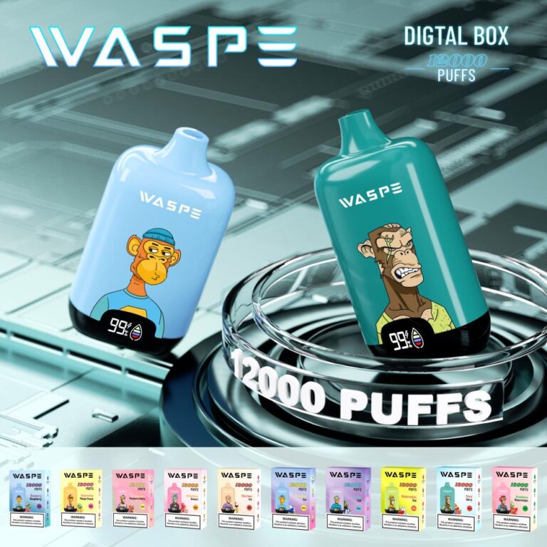 Waspe 12000 puffs digital box