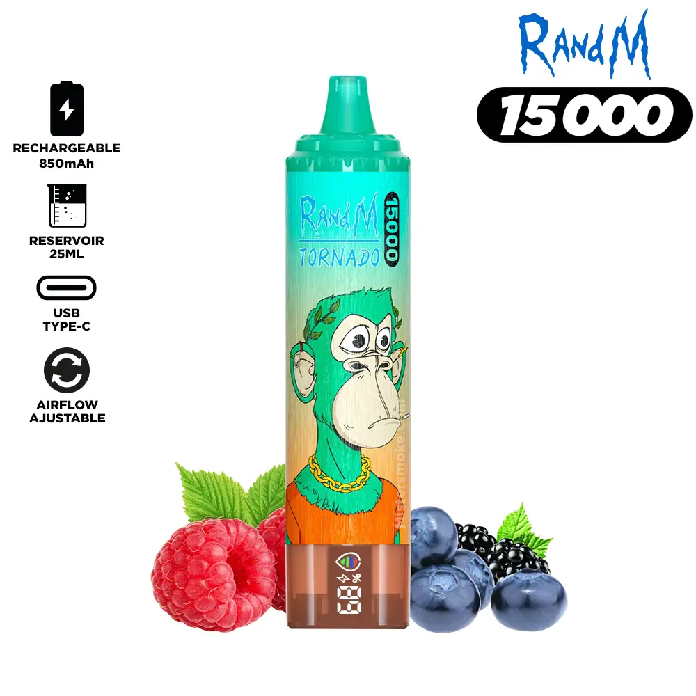 RandM Tornado 15000 Puffs 1 VapeXYZ