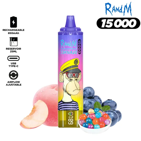 RandM Tornado 15000 Puffs 12 VapeXYZ