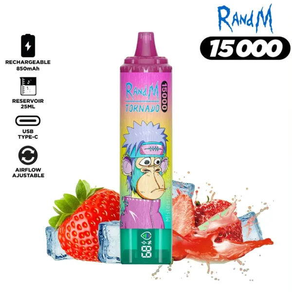 RandM Tornado 15000 Puffs 16 VapeXYZ