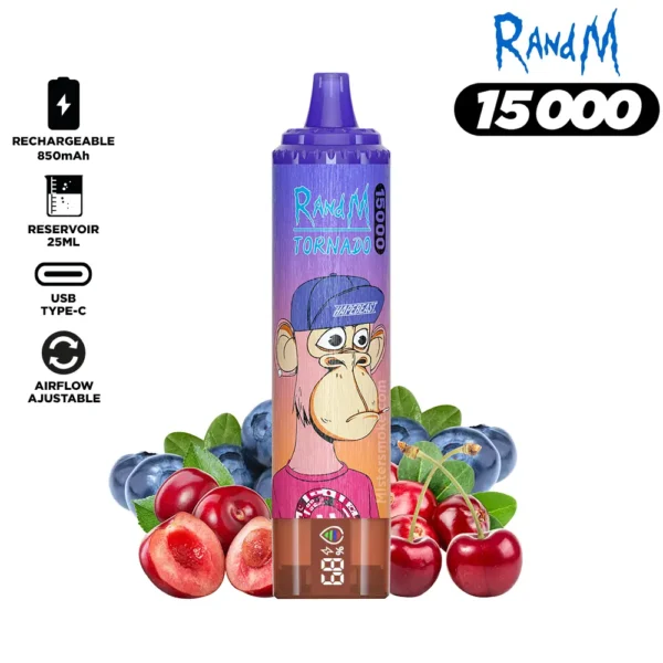 RandM Tornado 15000 Puffs 17 VapeXYZ