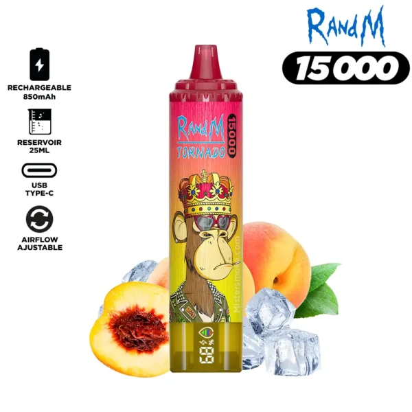 RandM Tornado 15000 Puffs 3 VapeXYZ