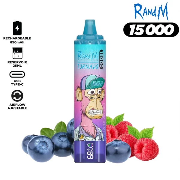 RandM Tornado 15000 Puffs 5 VapeXYZ