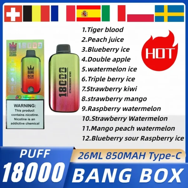 bang box 18000 puffs 1 VapeXYZ