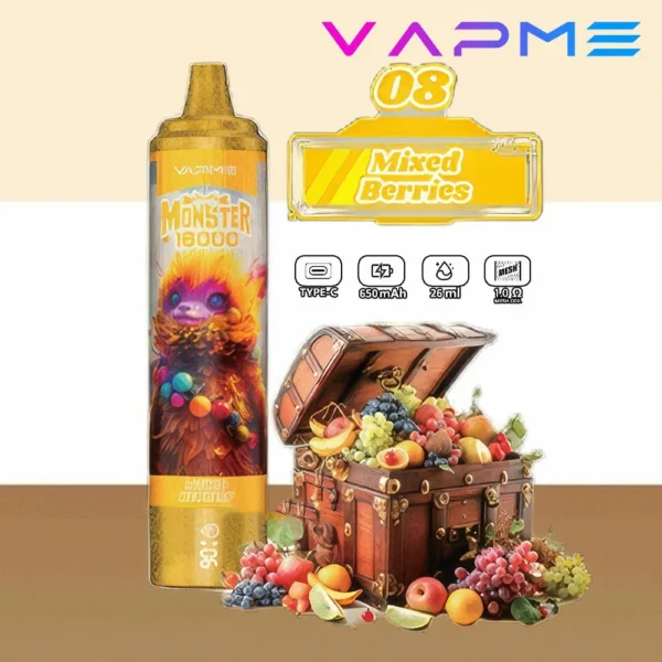 vapme monster 16000 puffs 12 1 VapeXYZ