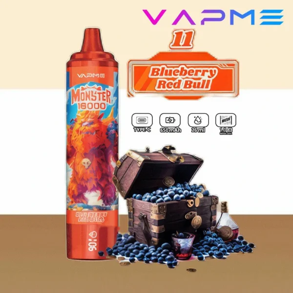 vapme monster 16000 puffs 3 2 VapeXYZ