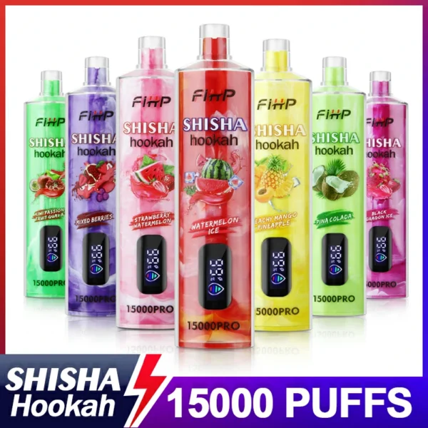 FIHP Shisha Hookah 15000pro 39 VapeXYZ