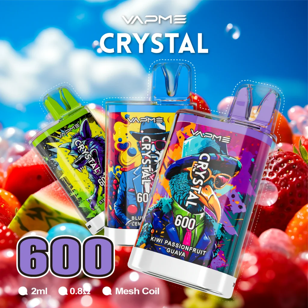 VAPME CRYSTAL 600 Puffs