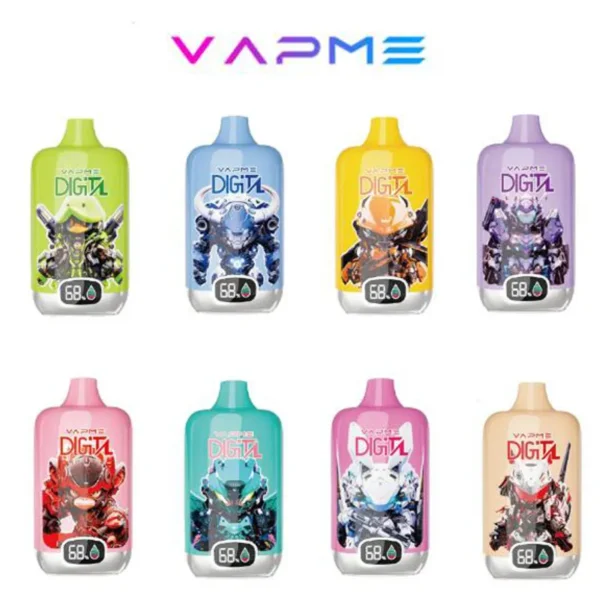 VAPME DIGITAL 12000 Puffs 1 VapeXYZ