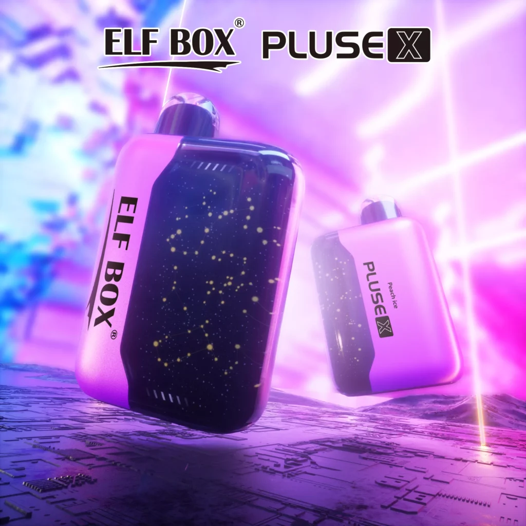 ELF BOX PULSE X 25000 Puffs 0% 2% 3% 5% Bulk Buy Low Nicotine 3D Curved LED Screen Rechargeable Disposable Vapes Pen Wholesale