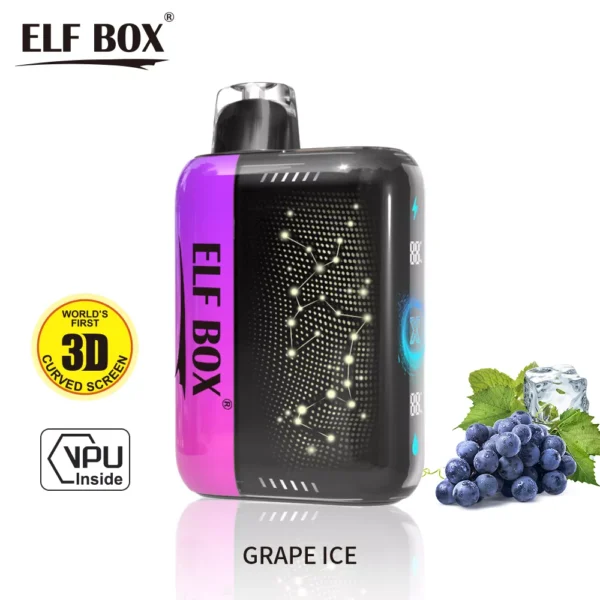 ELF BOX PULSE X 25000 Puffs 0 2 3 5 Bulk Buy Low Nicotine 3D Curved LED Screen Rechargeable Disposable Vapes Pen Wholesale 4 VapeXYZ