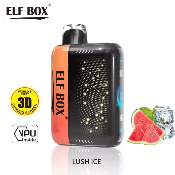 ELF BOX PULSE X 25000 Puffs 0 2 3 5 Bulk Buy Low Nicotine 3D Curved LED Screen Rechargeable Disposable Vapes Pen Wholesale 5 VapeXYZ