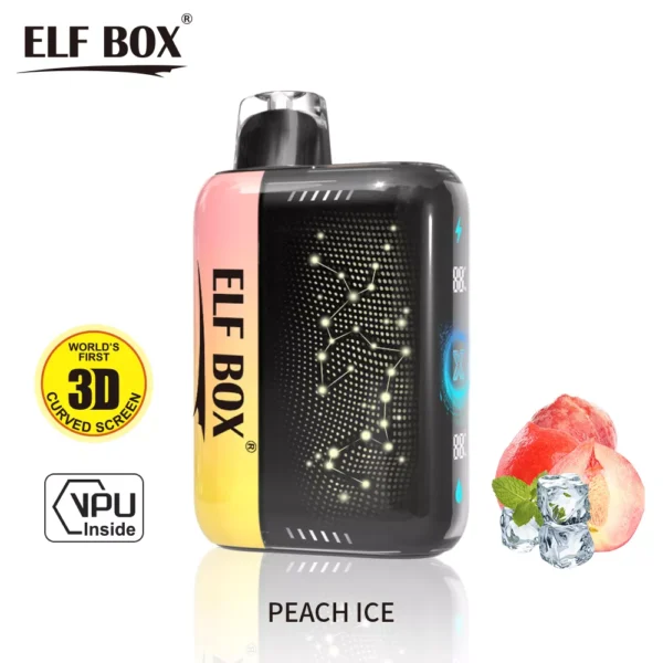 ELF BOX PULSE X 25000 Puffs 0 2 3 5 Bulk Buy Low Nicotine 3D Curved LED Screen Rechargeable Disposable Vapes Pen Wholesale 6 VapeXYZ