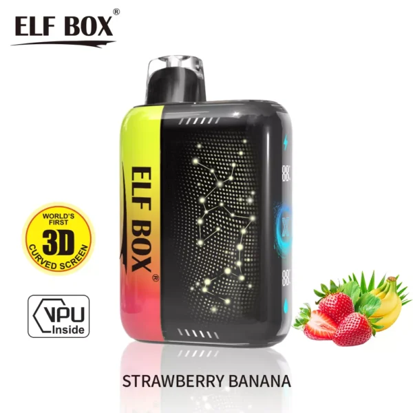 ELF BOX PULSE X 25000 Puffs 0 2 3 5 Bulk Buy Low Nicotine 3D Curved LED Screen Rechargeable Disposable Vapes Pen Wholesale 7 VapeXYZ