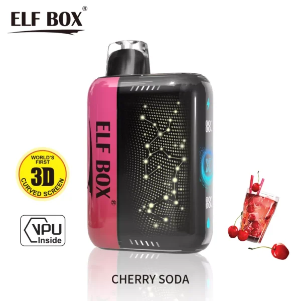 ELF BOX PULSE X 25000 Puffs 0 2 3 5 Bulk Buy Low Nicotine 3D Curved LED Screen Rechargeable Disposable Vapes Pen Wholesale 9 VapeXYZ